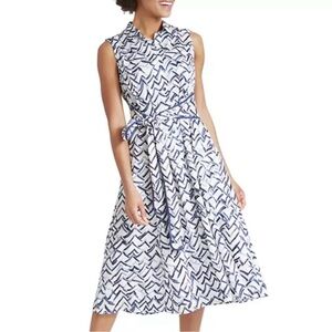 NWT! Nic+Zoe Lookout Shirt Dress White Multi Women's Size XS‎ | MSRP  $198